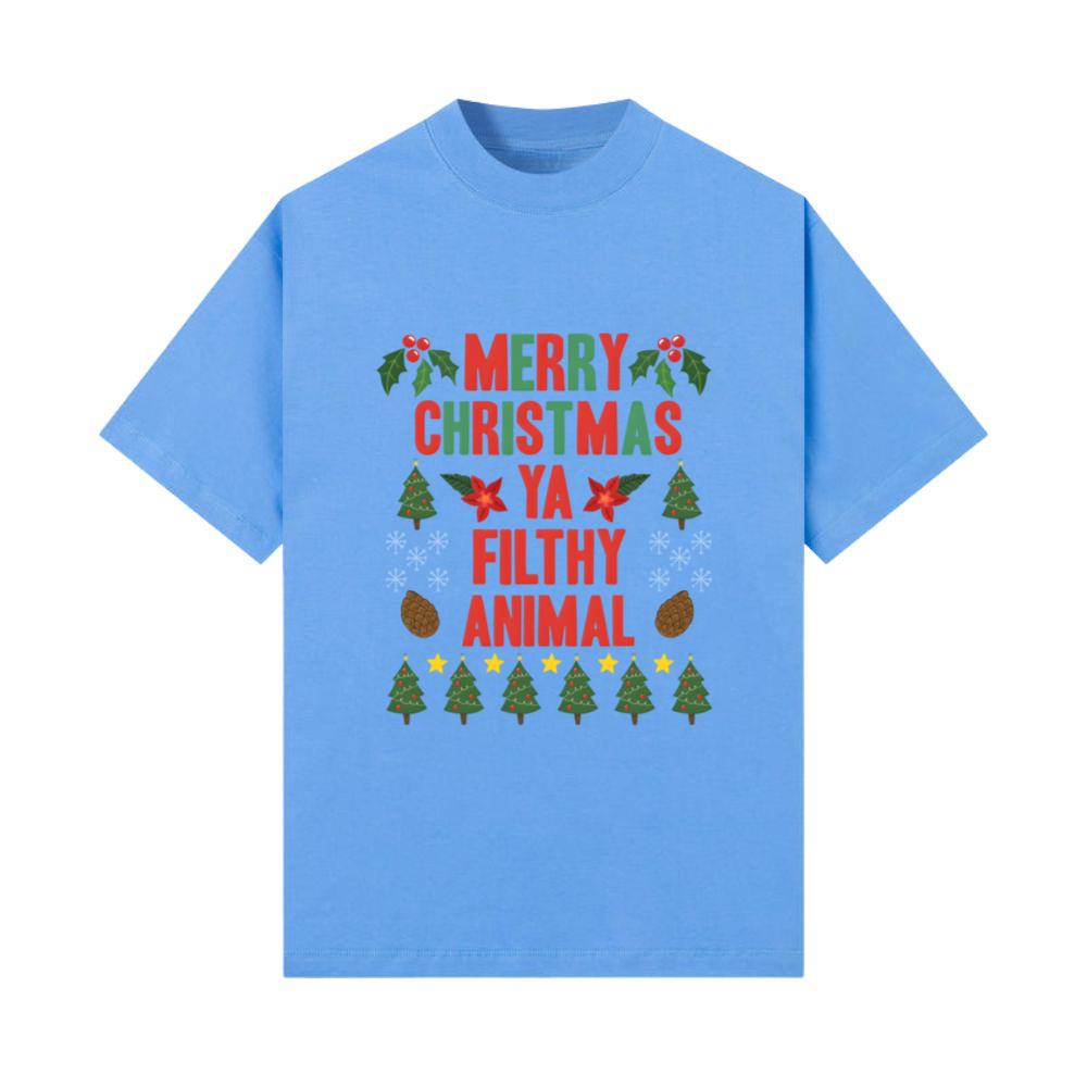 Merry Ya Filthy Animals T-Shirt