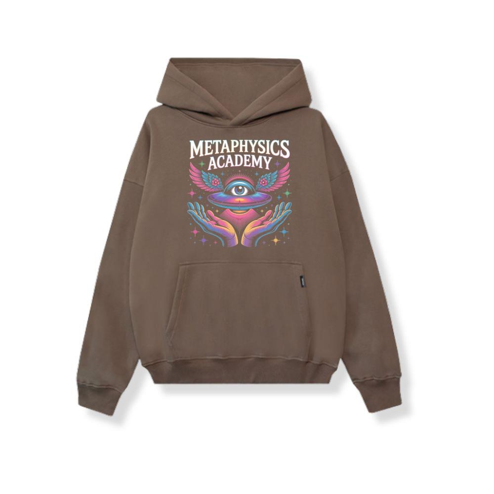 Metaphysics Academy All Seeing Eye Retro Graphic Hoodie