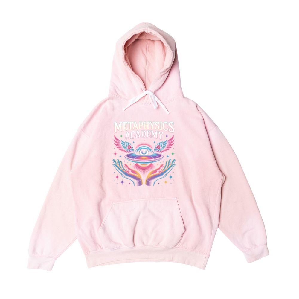 Metaphysics Academy All Seeing Eye Retro Graphic Hoodie