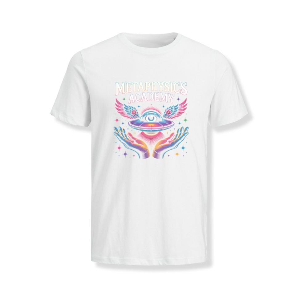 Metaphysics Academy All Seeing Eye Retro Graphic T-Shirt