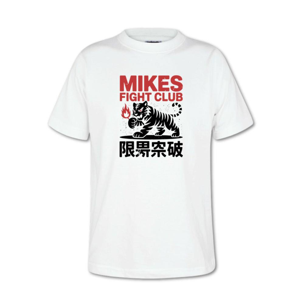Mikes Fight Club Tiger Retro Martial Arts Design T-Shirts