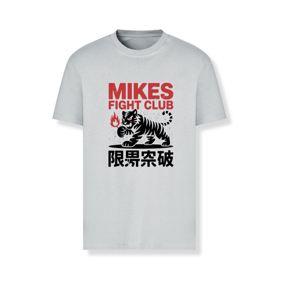 Mikes Fight Club Tiger Retro Martial Arts Design T-Shirts - Image 4