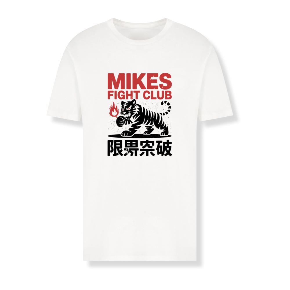 Mikes Fight Club Tiger Retro Martial Arts Design T-Shirts