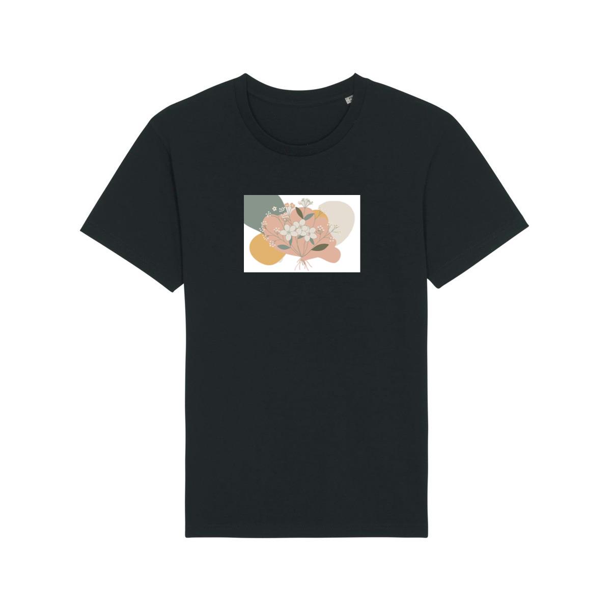 Modern Bouquet with Shapes T-Shirts