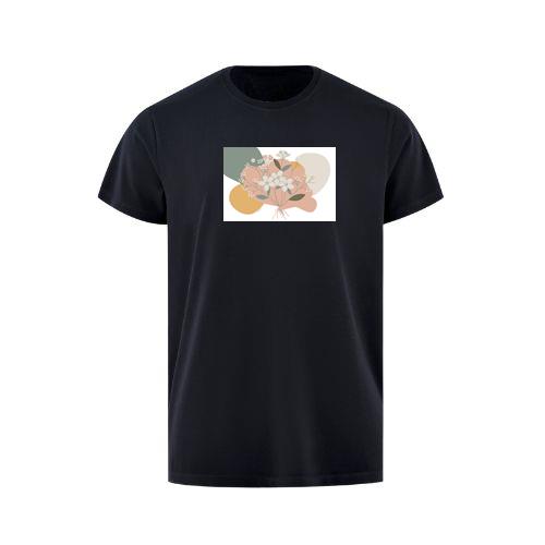 Modern Bouquet with Shapes T-Shirts