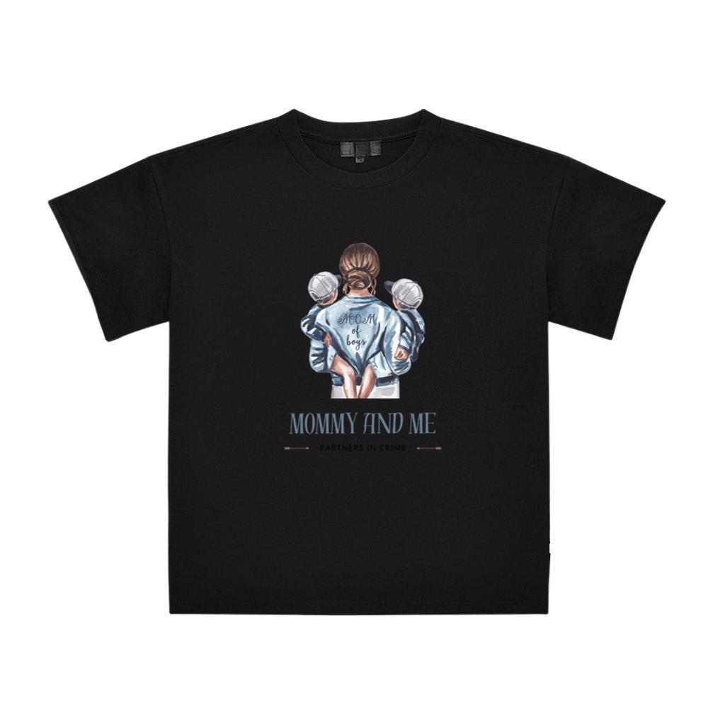 Mom Of Boys Cool Family Top T-Shirts