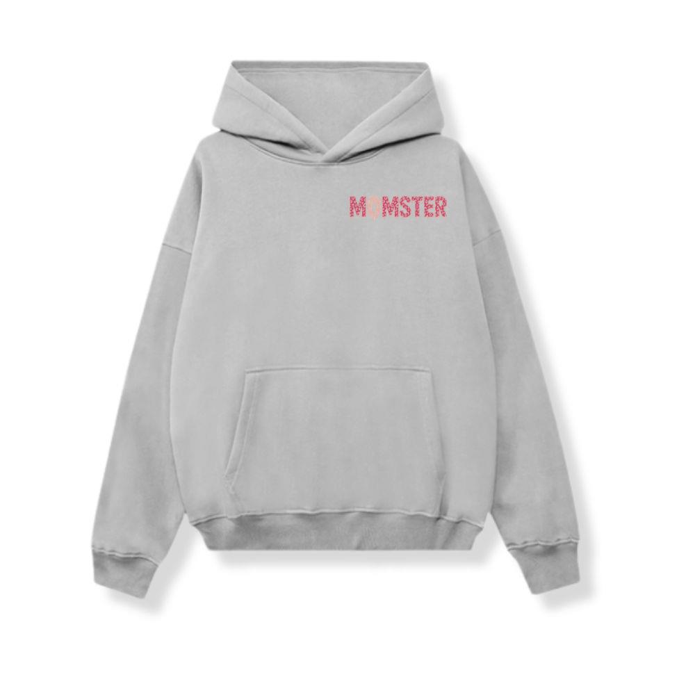 Momster Funny Halloween Retro Cartoon Design Hoodie