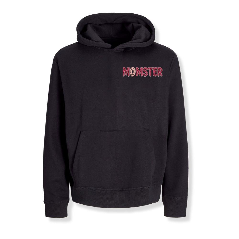 Momster Funny Halloween Retro Cartoon Design Hoodie