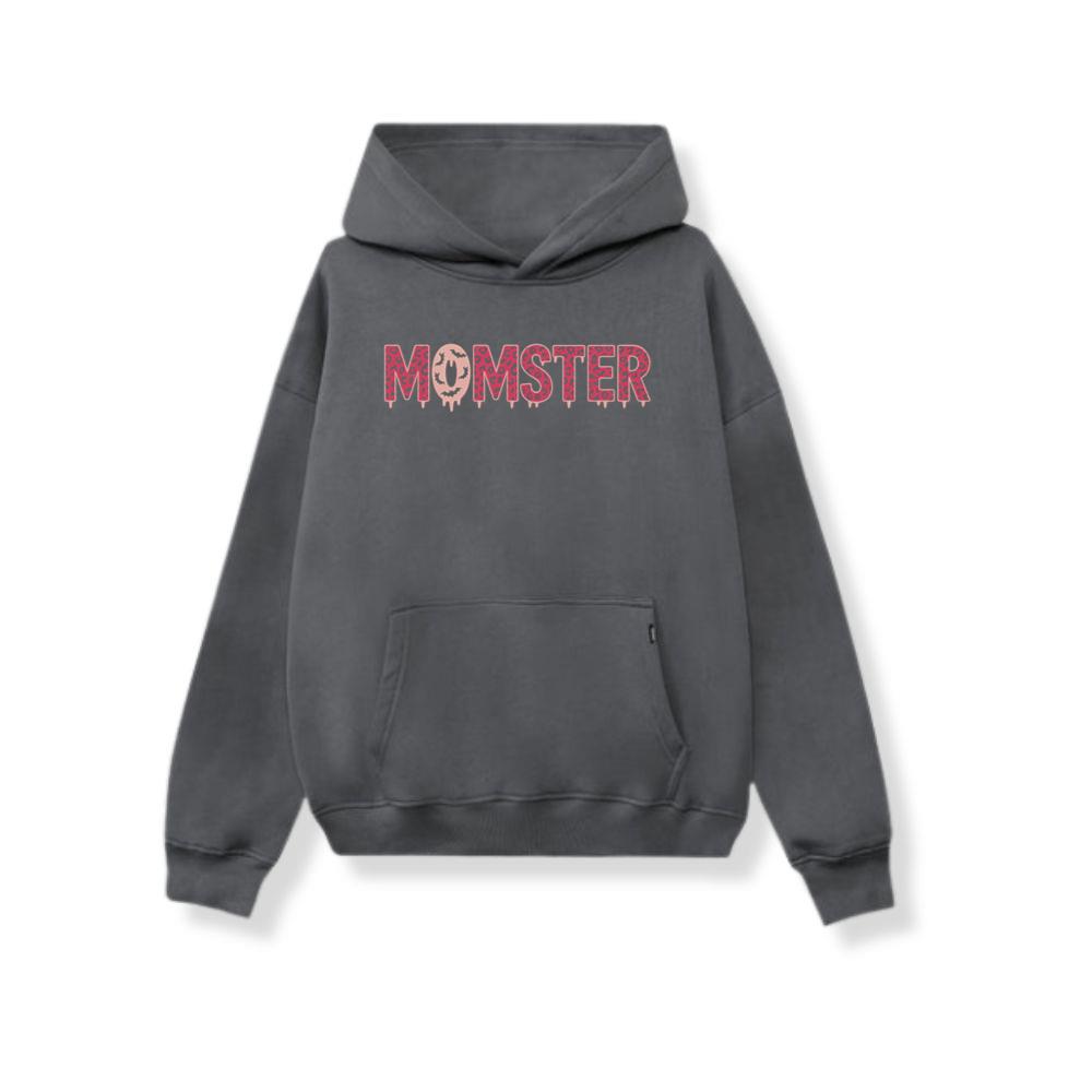 Momster Funny Halloween Retro Cartoon Design Hoodies