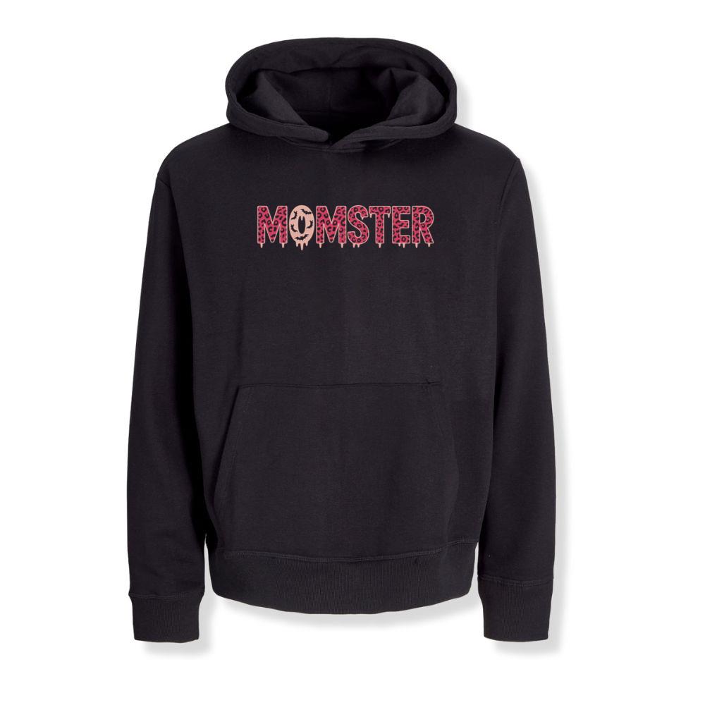 Momster Funny Halloween Retro Cartoon Design Hoodies