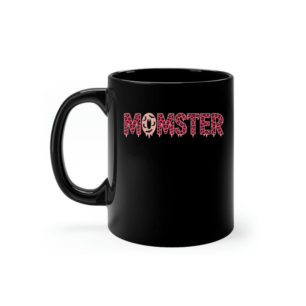 Momster Funny Halloween Retro Cartoon Design Mug
