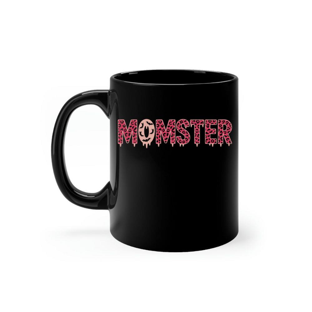 Momster Funny Halloween Retro Cartoon Design Mug