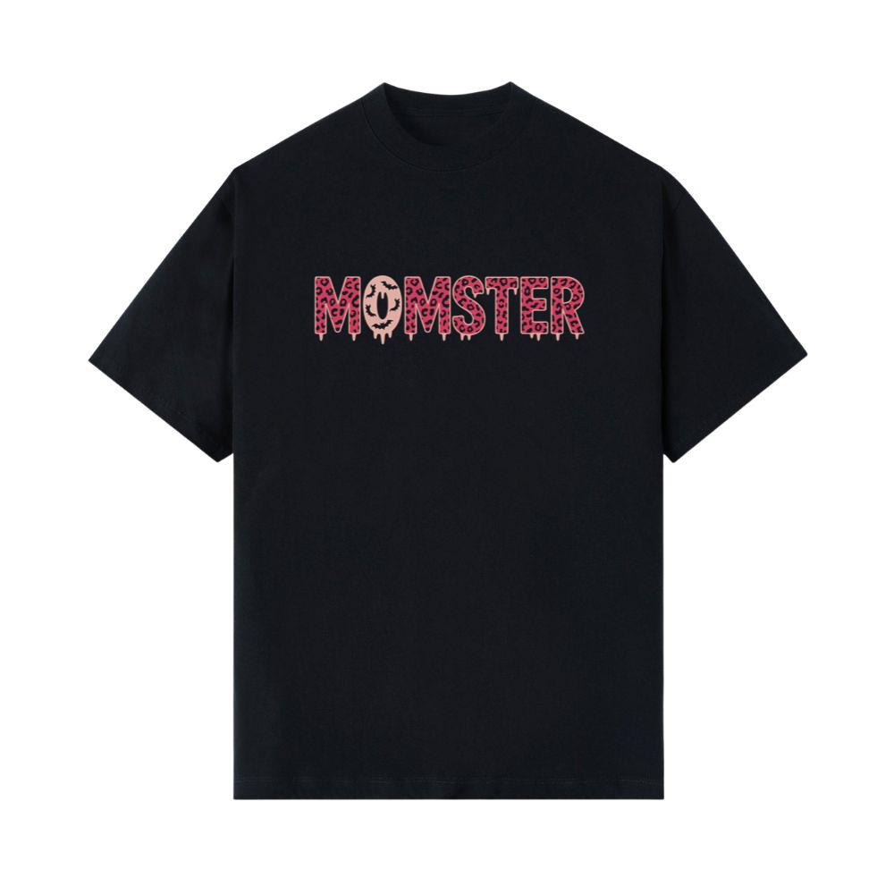 Momster Funny Halloween Retro Cartoon Design T-Shirt