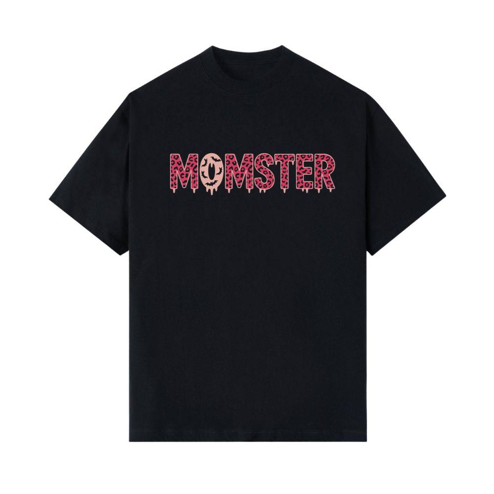 Momster Funny Halloween Retro Cartoon Design T-Shirt