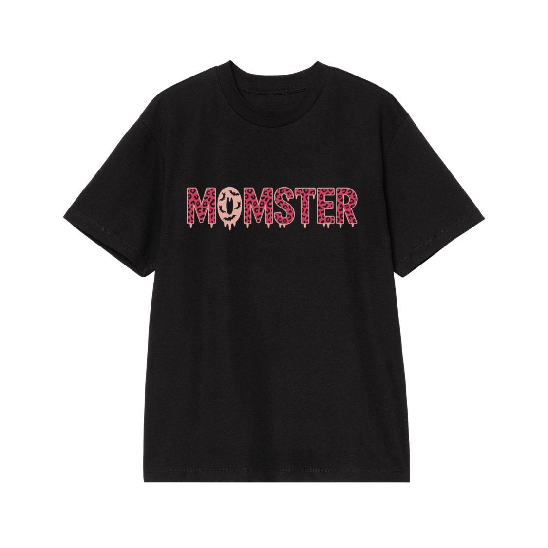 Momster Funny Halloween Retro Cartoon Design T-Shirt