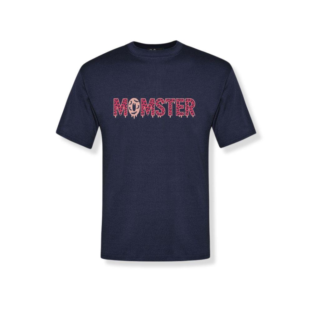 Momster Funny Halloween Retro Cartoon Design T-Shirt 2