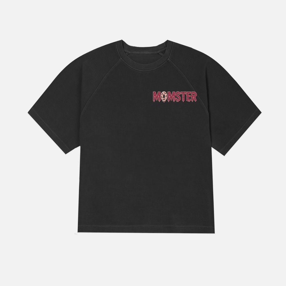 Momster Funny Halloween Retro Cartoon Design T-Shirt