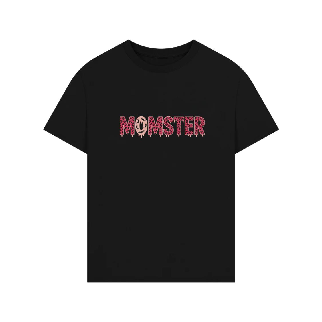 Momster Funny Halloween Retro Cartoon Design T-Shirts
