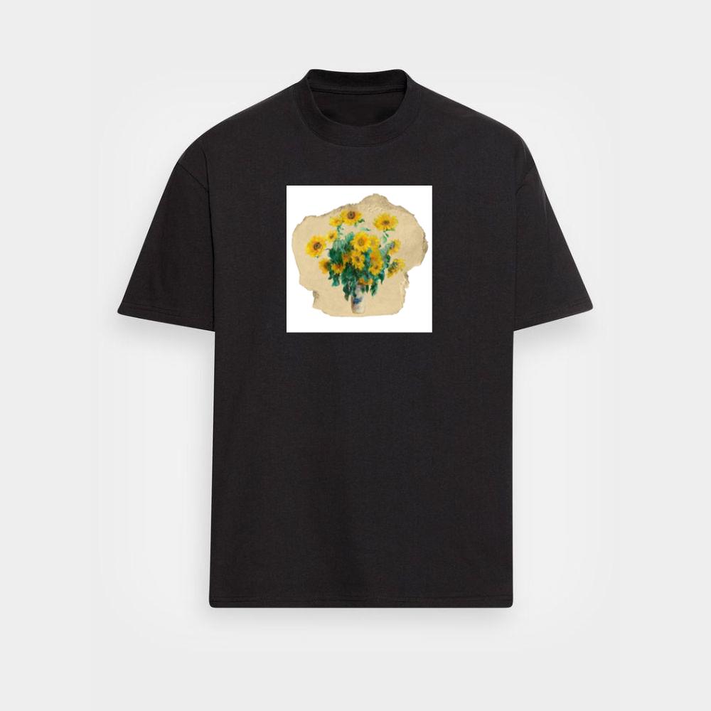 Monet Inspired Sunflowers T-Shirts