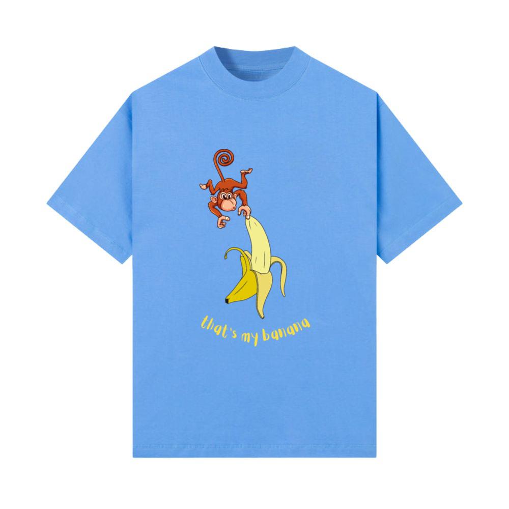 Monkey and Banana funny animal T-Shirt