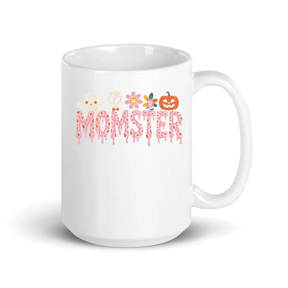 Monster Halloween Skull Pumpkin Graphic Mug
