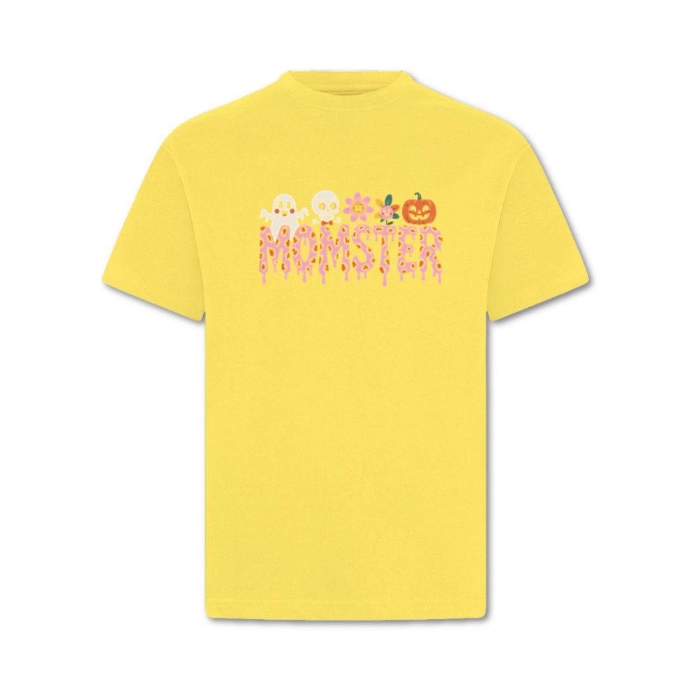 Monster Halloween Skull Pumpkin Graphic T-Shirt