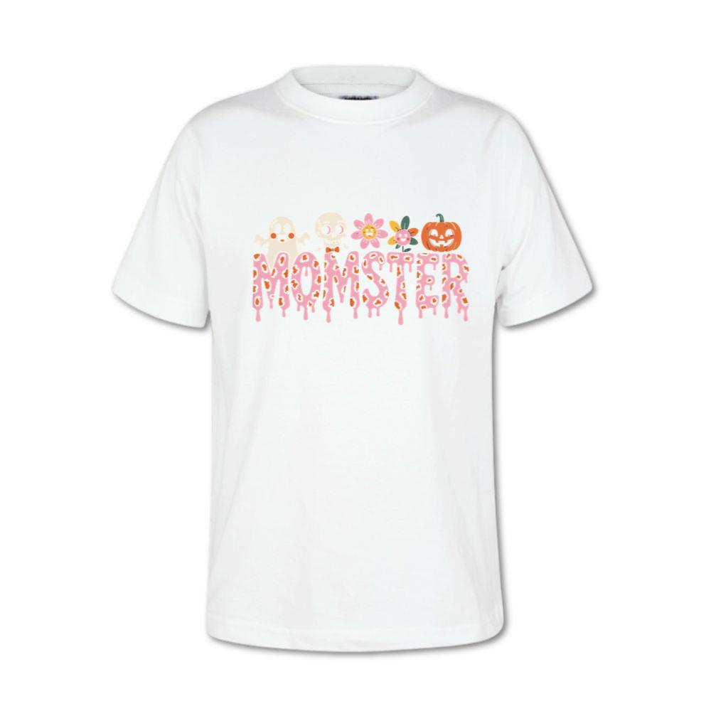 Monster Halloween Skull Pumpkin Graphic T-Shirt