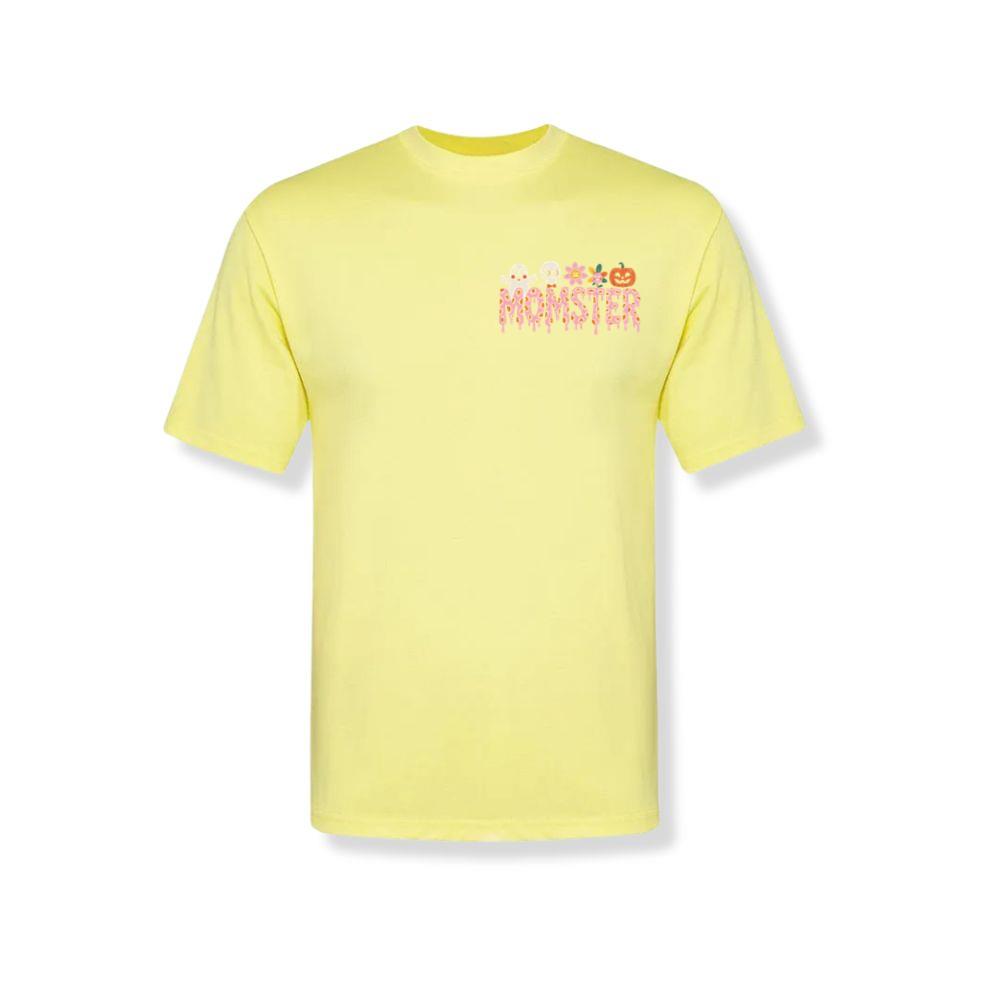 Monster Halloween Skull Pumpkin Graphic T-Shirt