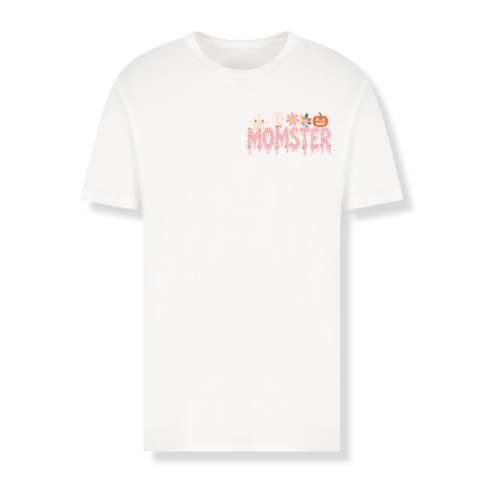 Monster Halloween Skull Pumpkin Graphic T-Shirt