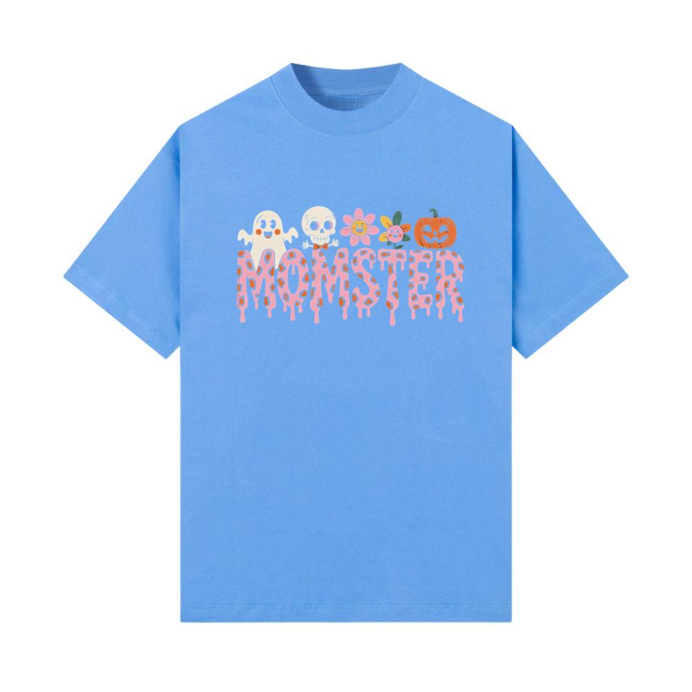 Monster Halloween Skull Pumpkin Graphic T-Shirts