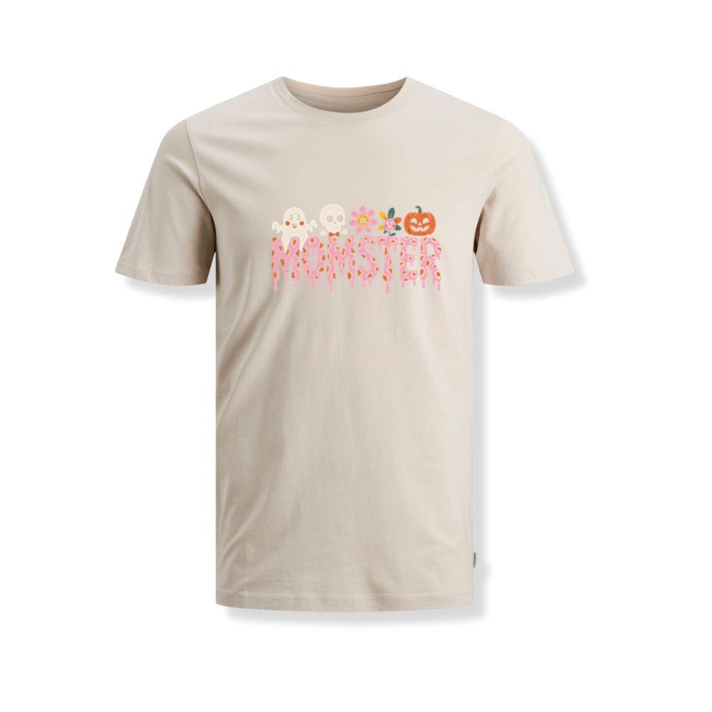Monster Halloween Skull Pumpkin Graphic T-Shirts