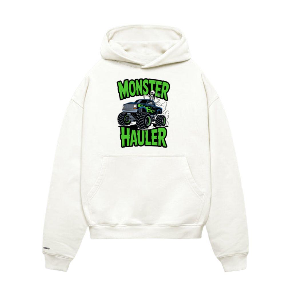 Monster Hauler Big Truck Cartoon Graphic Hoodies