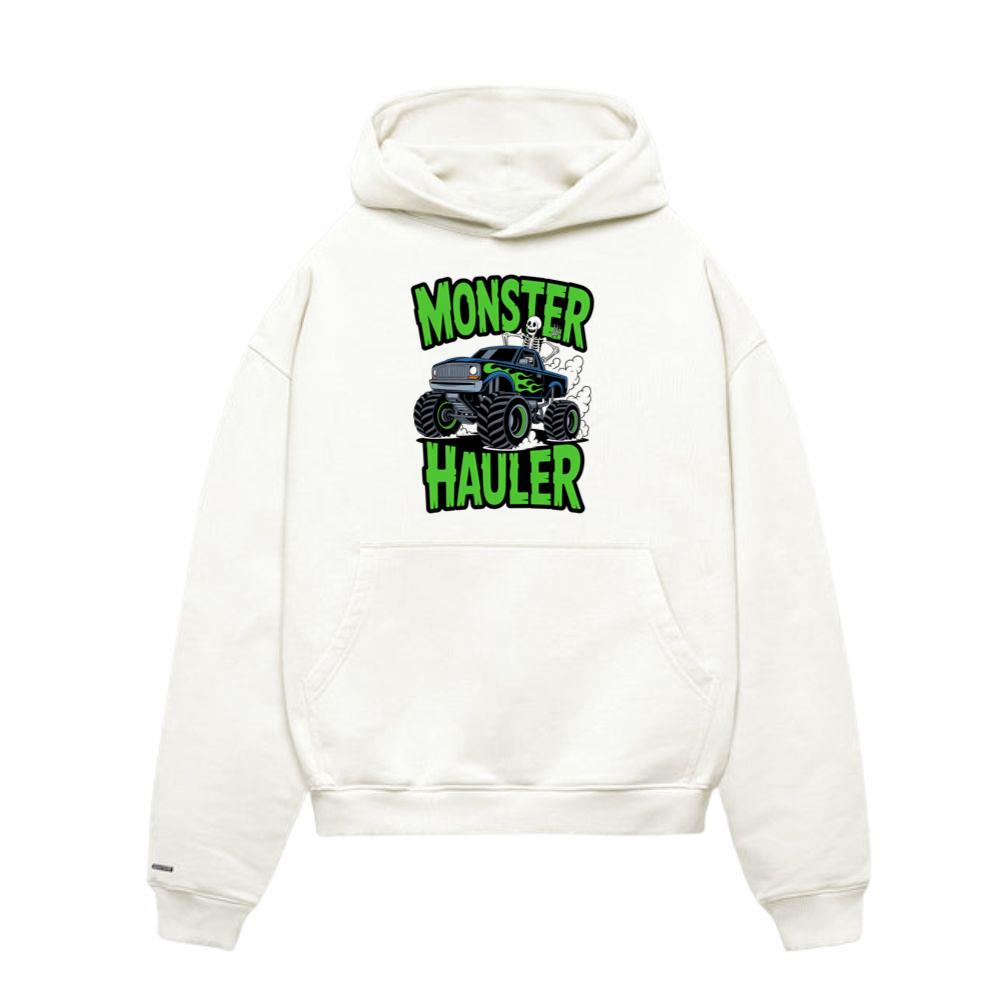 Monster Hauler Big Truck Cartoon Graphic Hoodies