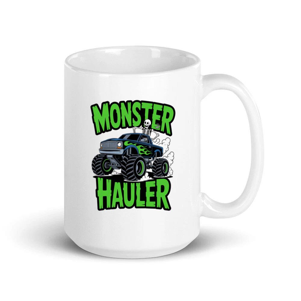 Monster Hauler Big Truck Cartoon Graphic Mug
