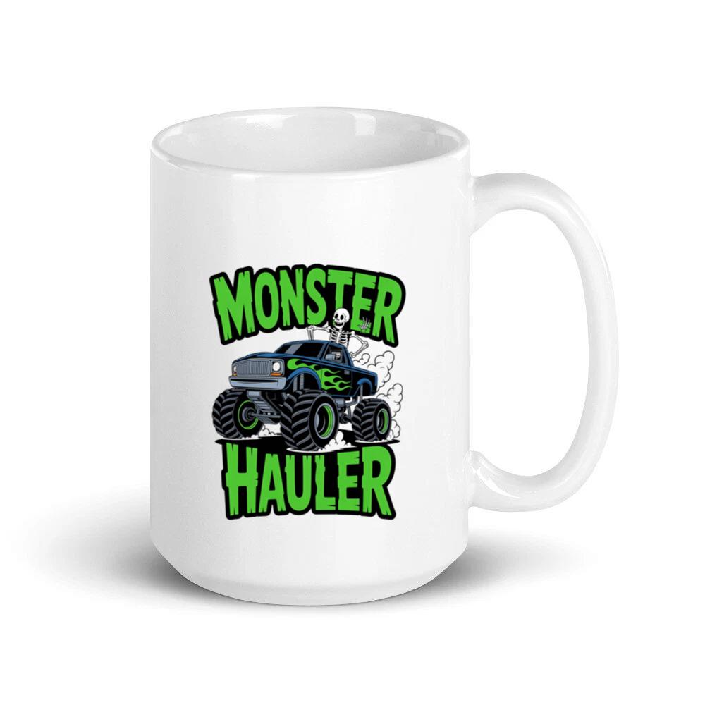 Monster Hauler Big Truck Cartoon Graphic Mug