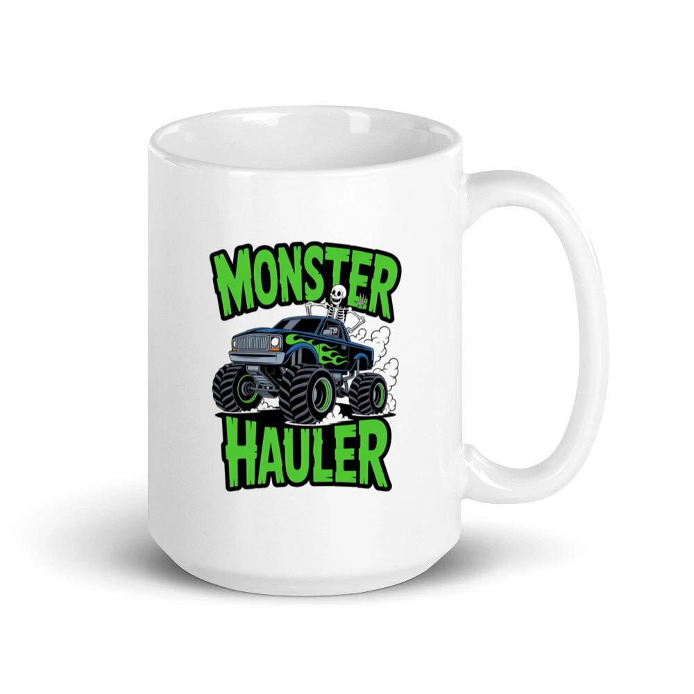 Monster Hauler Big Truck Cartoon Graphic Mug