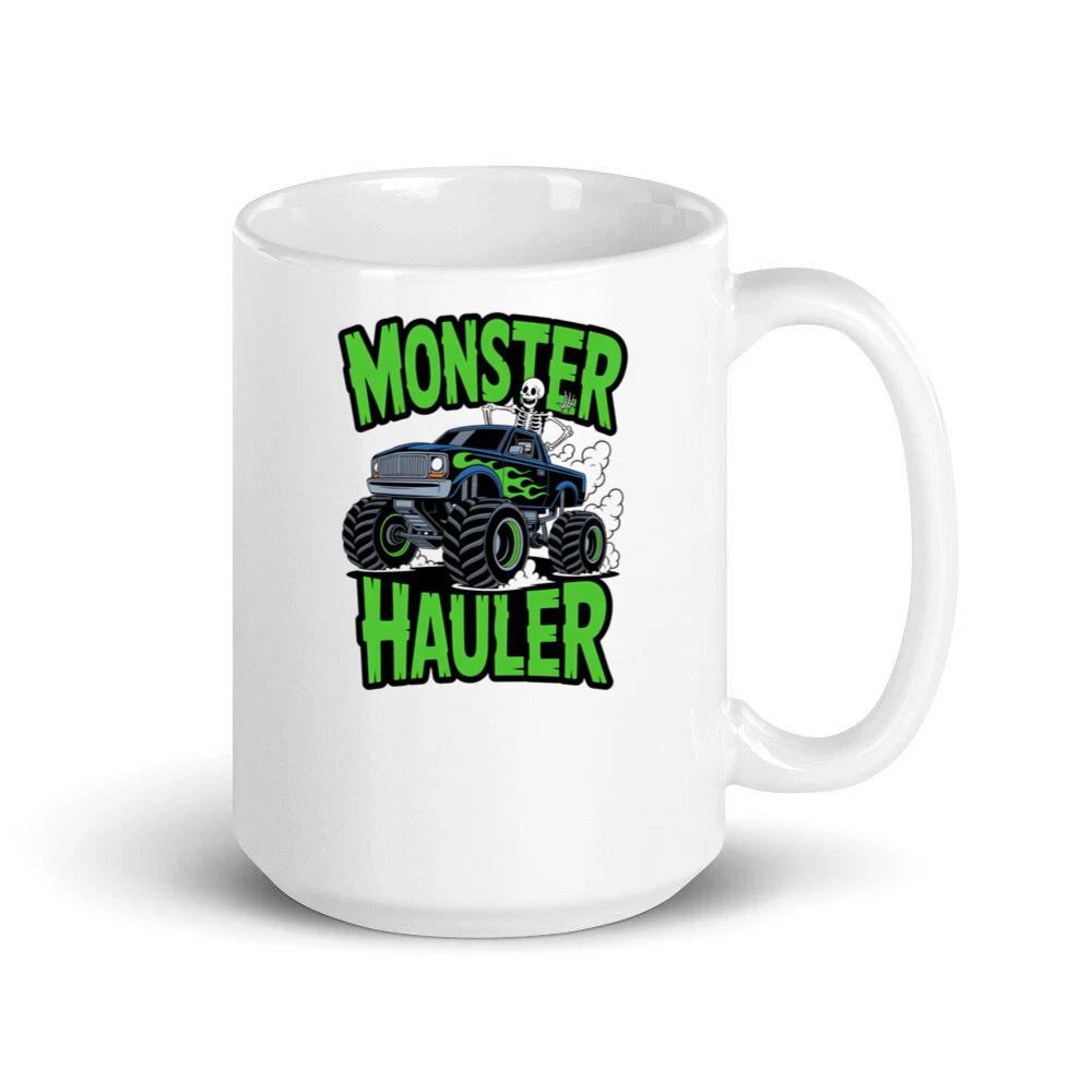 Monster Hauler Big Truck Cartoon Graphic Mug