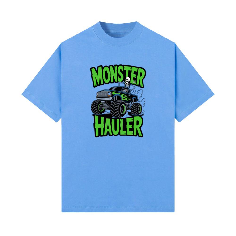 Monster Hauler Big Truck Cartoon Graphic T-Shirts
