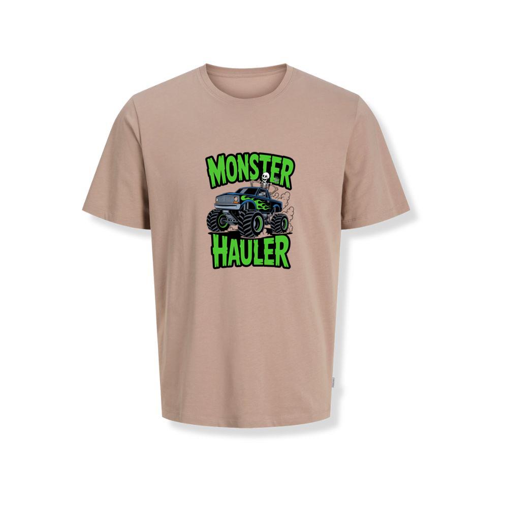 Monster Hauler Big Truck Cartoon Graphic T-Shirts