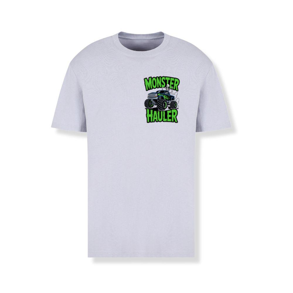 Monster Hauler Big Truck Cartoon Graphic T-Shirts - Image 2