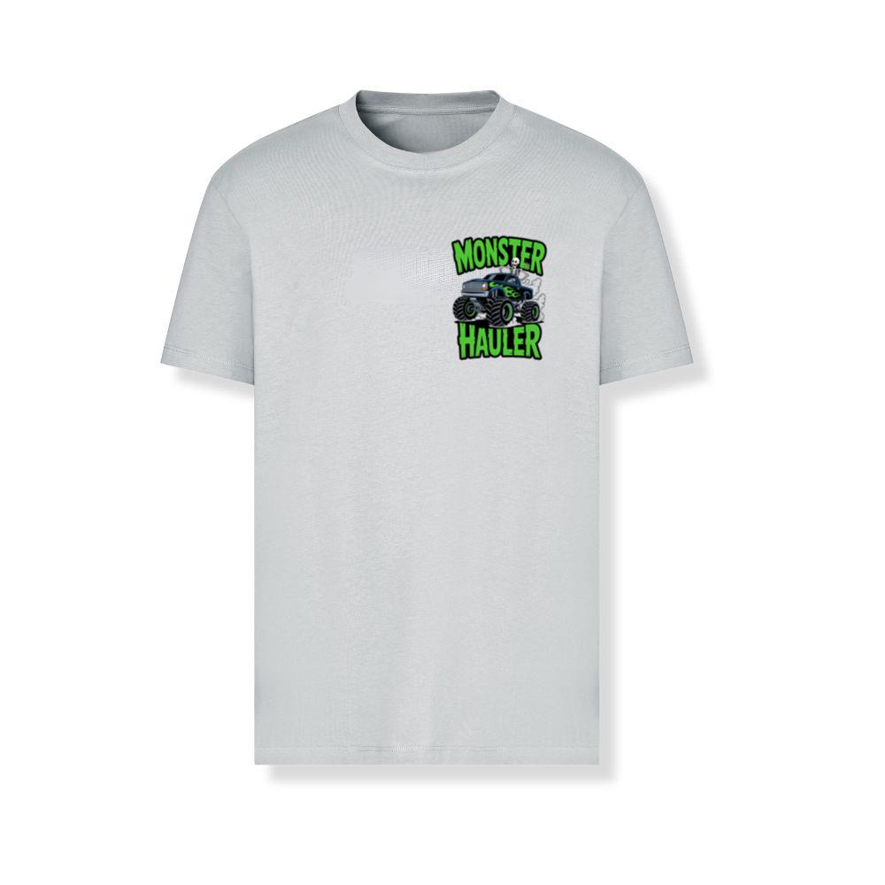 Monster Hauler Big Truck Cartoon Graphic T-Shirts - Image 3