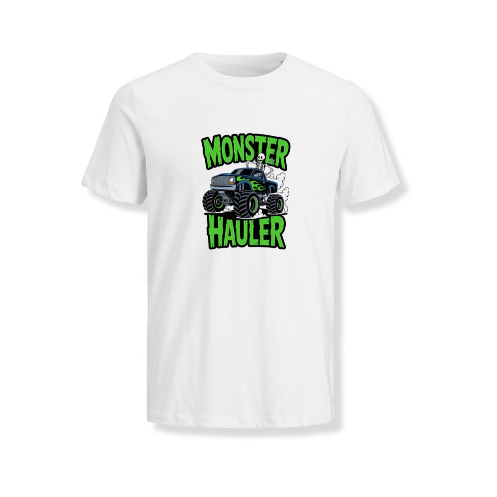 Monster Hauler Big Truck Cartoon Graphic T-Shirts