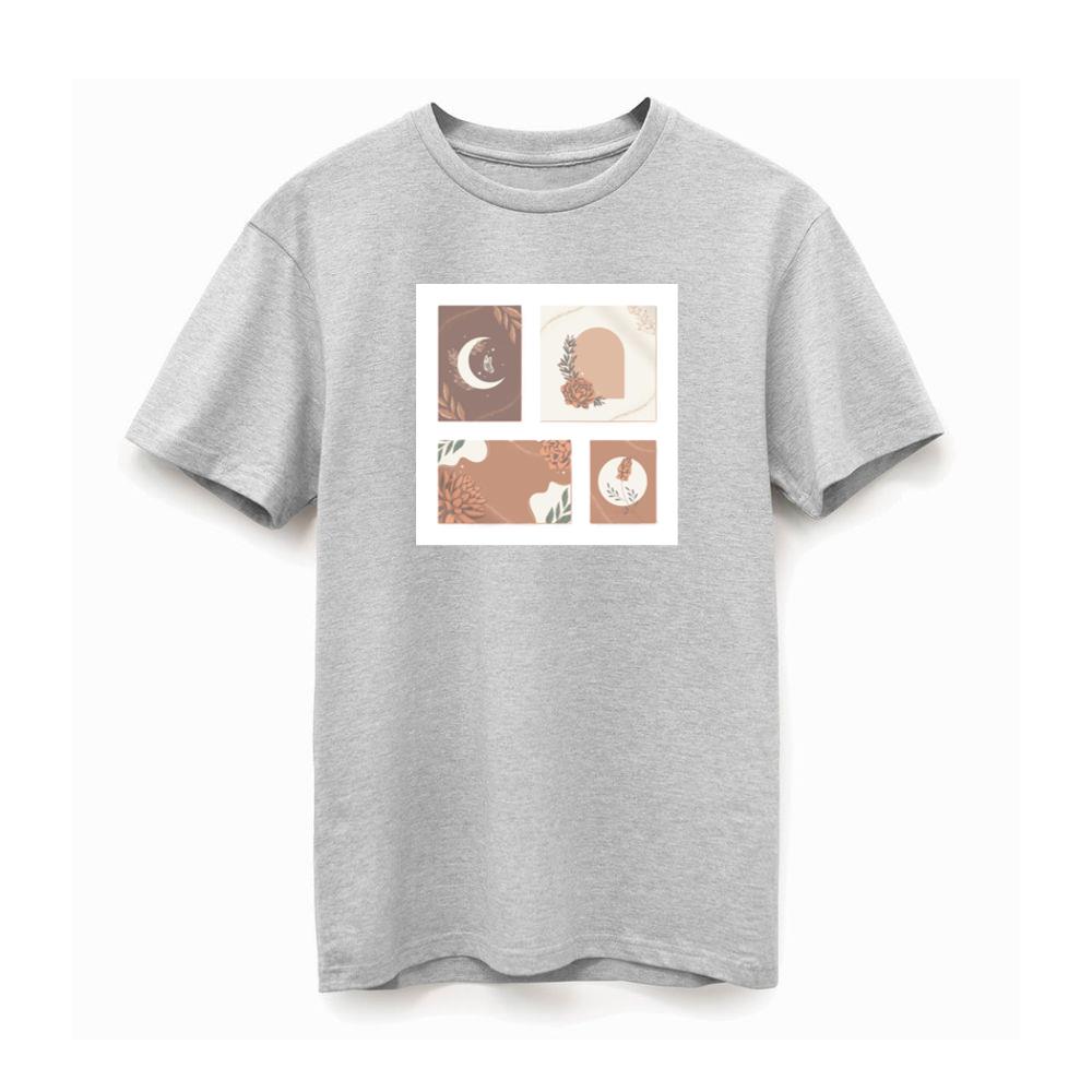 Moon, Arch, and Flower Designs T-Shirts