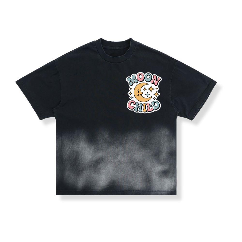 Moon Child Crescent Moon Retro Design for Dreamy and Free Spirits T-Shirt