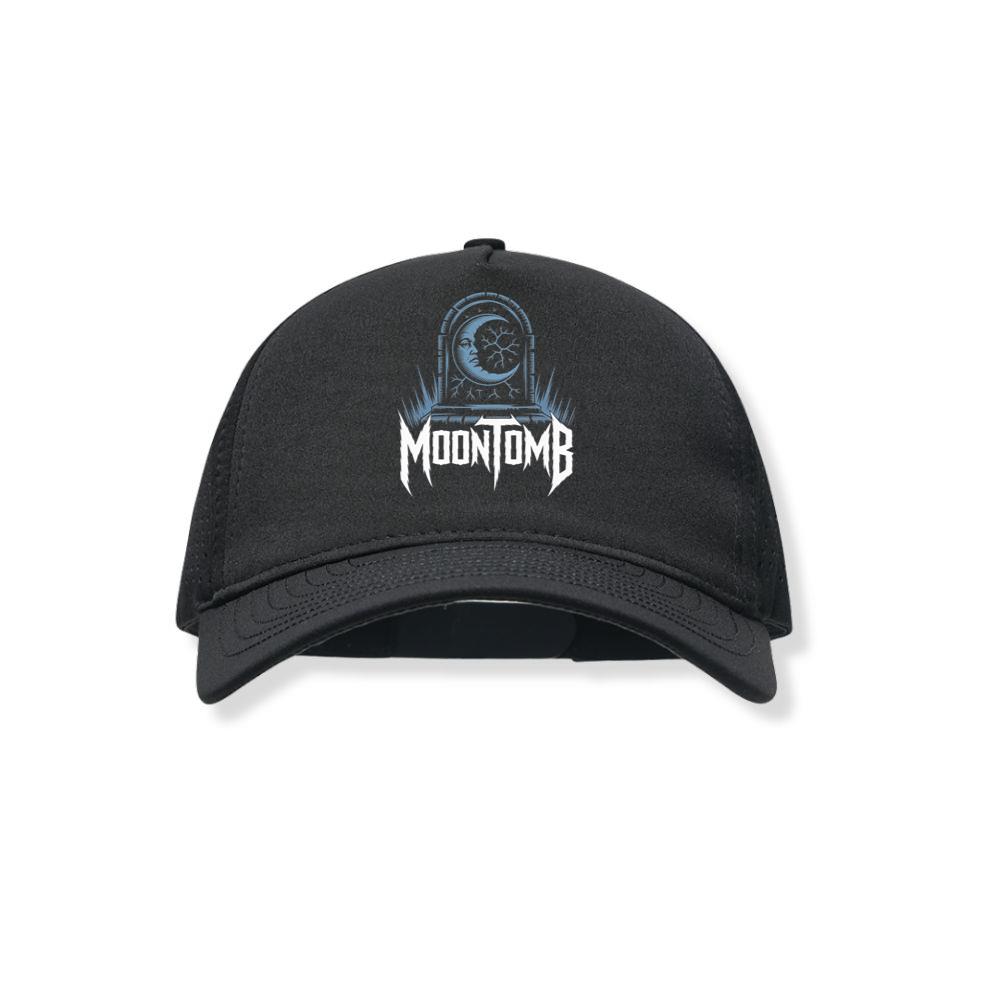 Moontomb Skull Grave Horror Graphic Black Hat