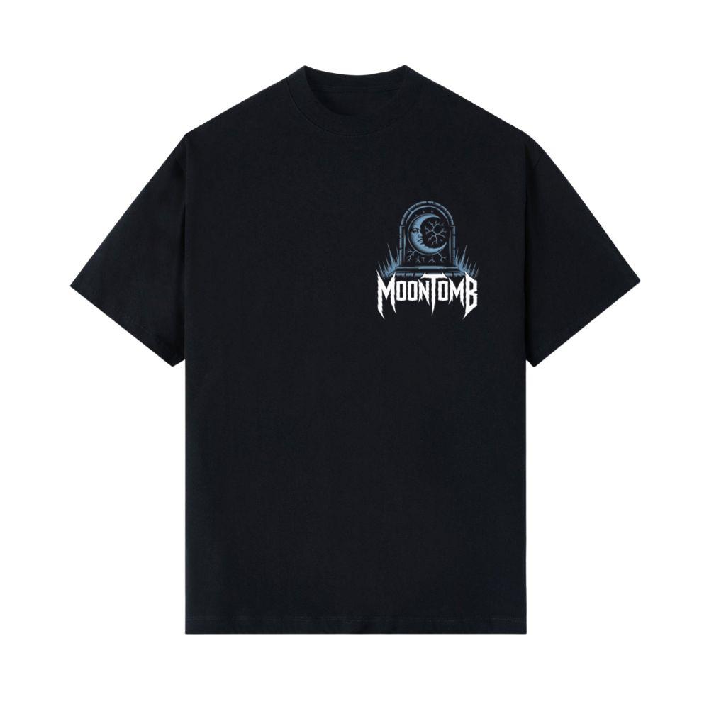 Moontomb Skull Grave Horror Graphic T-Shirts