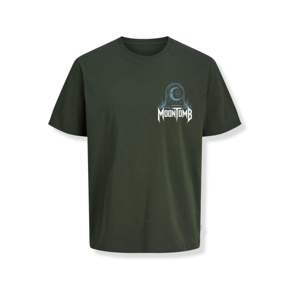 Moontomb Skull Grave Horror Graphic T-Shirts