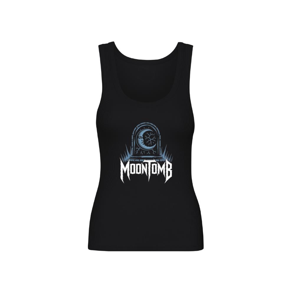 Moontomb Skull Grave Horror Graphic TankTop 