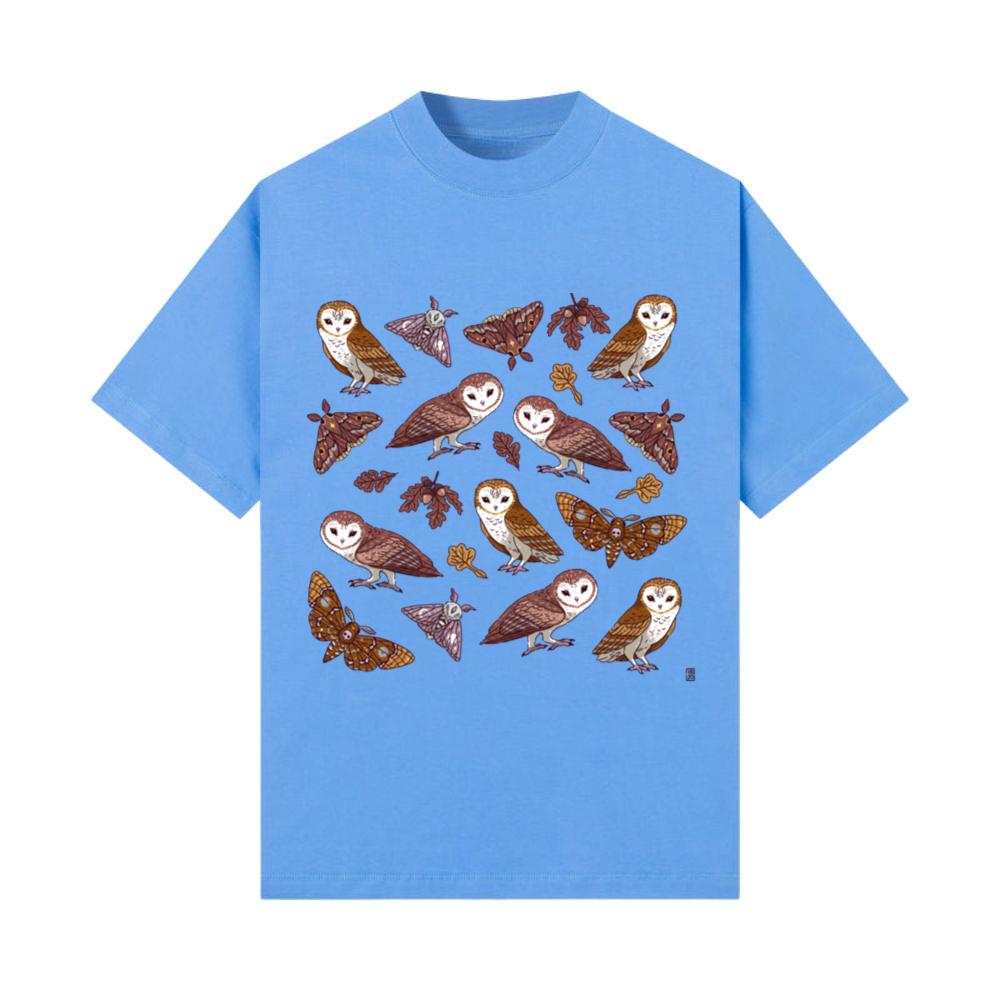 Moths And Owls Funny Animals T-Shirt