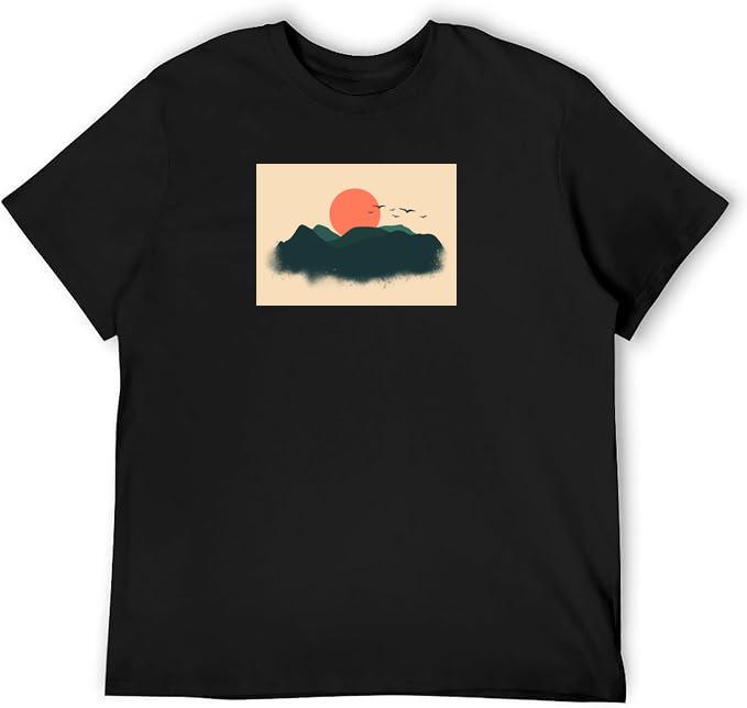 Mountain Sunset Serenity T-Shirts